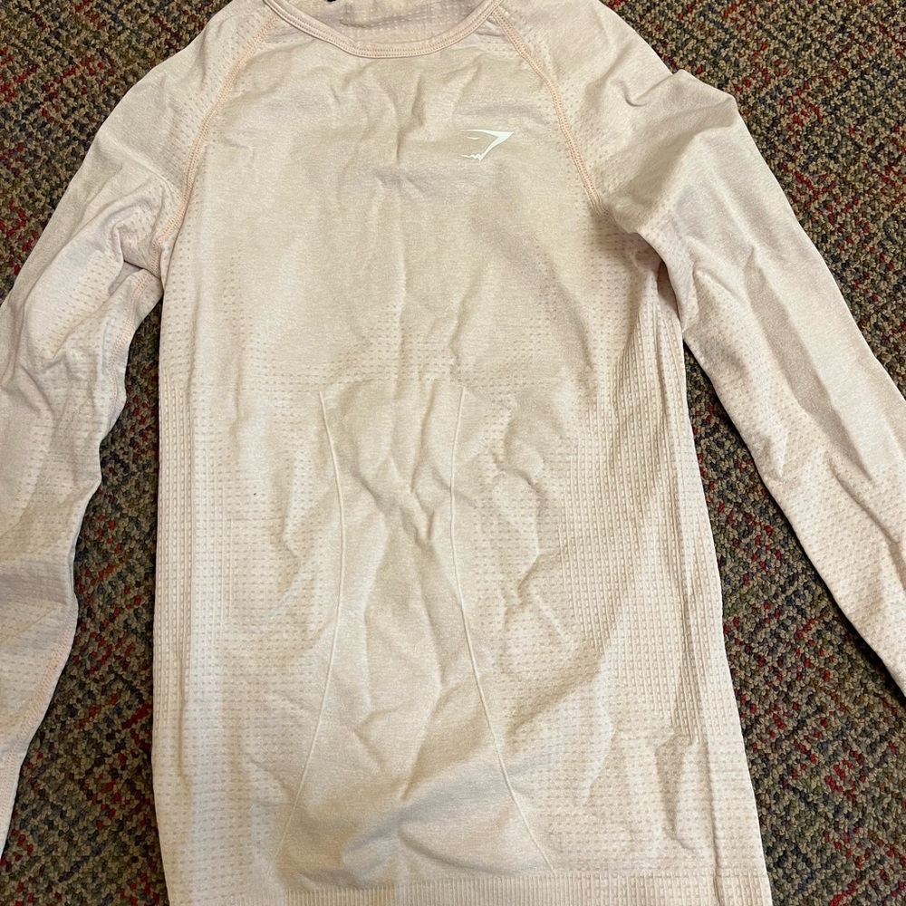 GYMSHARK VITAL SEAMLESS LONG SLEEVE TOP S